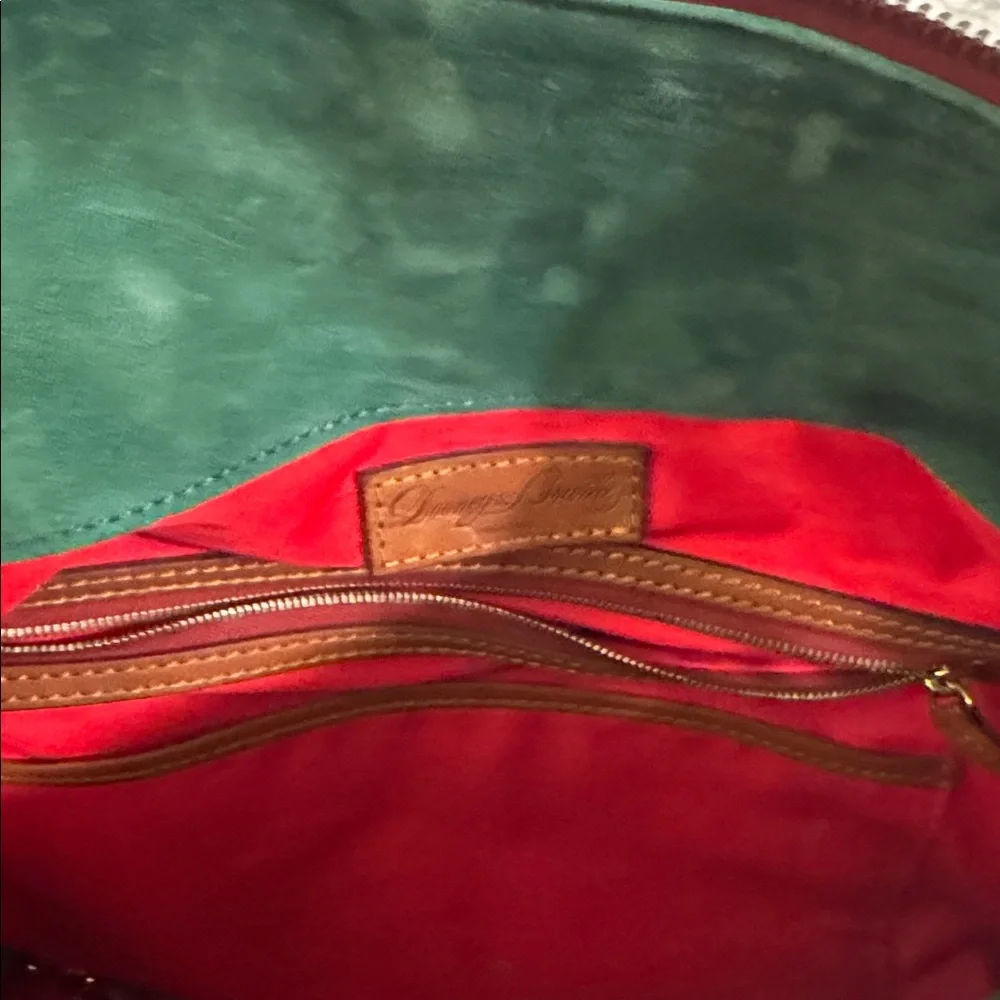 Dooney and Bourke Brown Leather Handbag - Picture 5 of 8